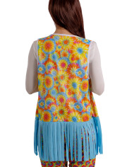 Gilet hippie in busta con gancio