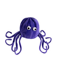 Chapeau poulpe en tissu, avec étiquette volante / étiquette