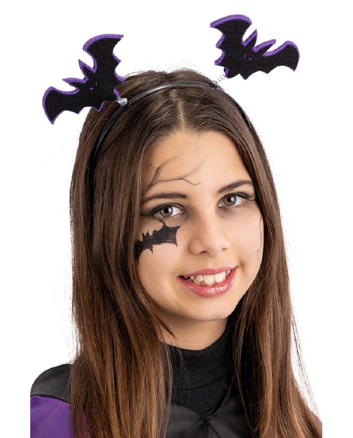 Haarreif Halloween aus Filz, versch. Modelle mit Aufhänger
