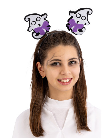 Haarreif Gespenst aus Filz mit Aufhänger