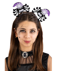 Felt spider headband  with header