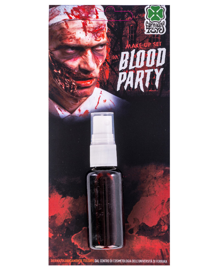 Faux sang, bombe aérosol de 30 ml env., sous blister
