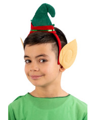 Elf headband with ears on card