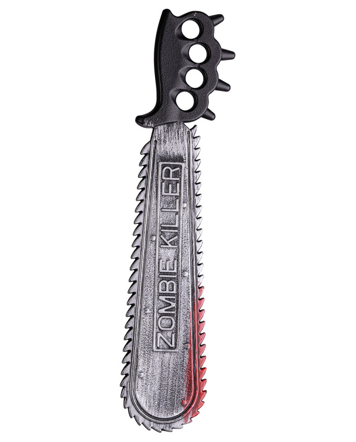 Bloody zombie chainsaw h.cm.50 with label