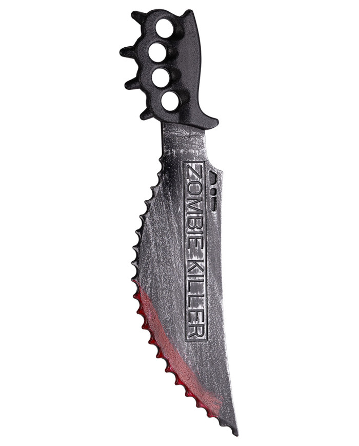 Zombie bloody knife h.cm.50 with label