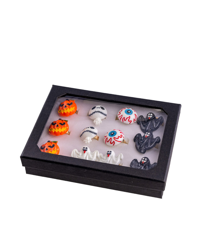 Anillo Halloween modelos surtidos en expositor