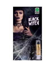 Witch make-up set (lipstick, polish and ring) in blister