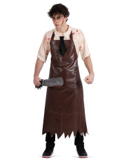 Horror butcher costume, one size m-l in bag with hook