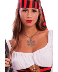 Metal Skull Necklace In Pbh