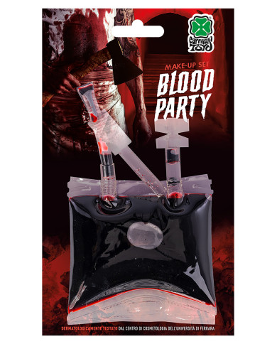 Fake blood bag ml. 75 in blister