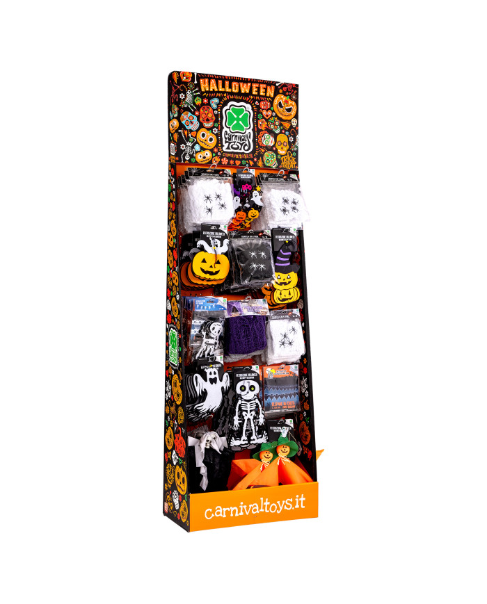 Small halloween decorations (pcs.122) in display box
