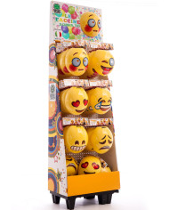 ASSORTIMENTO MASCHERE EMOZIONE C/CERCHIETTO C/CAV.IN EPOSITORE (PZ.85)