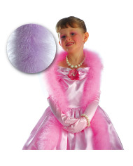 BOA DI MARABOUT LUSSO LILLA LUNGH.CM.130