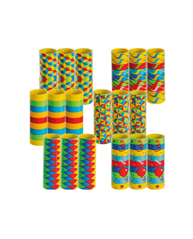 Certified paper pallbox 3 mixed streamers