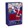 Costume Babbo Natale lusso in peluche taglia unica (L-XL) in scatola