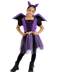 Little bat costume in bag w/hook