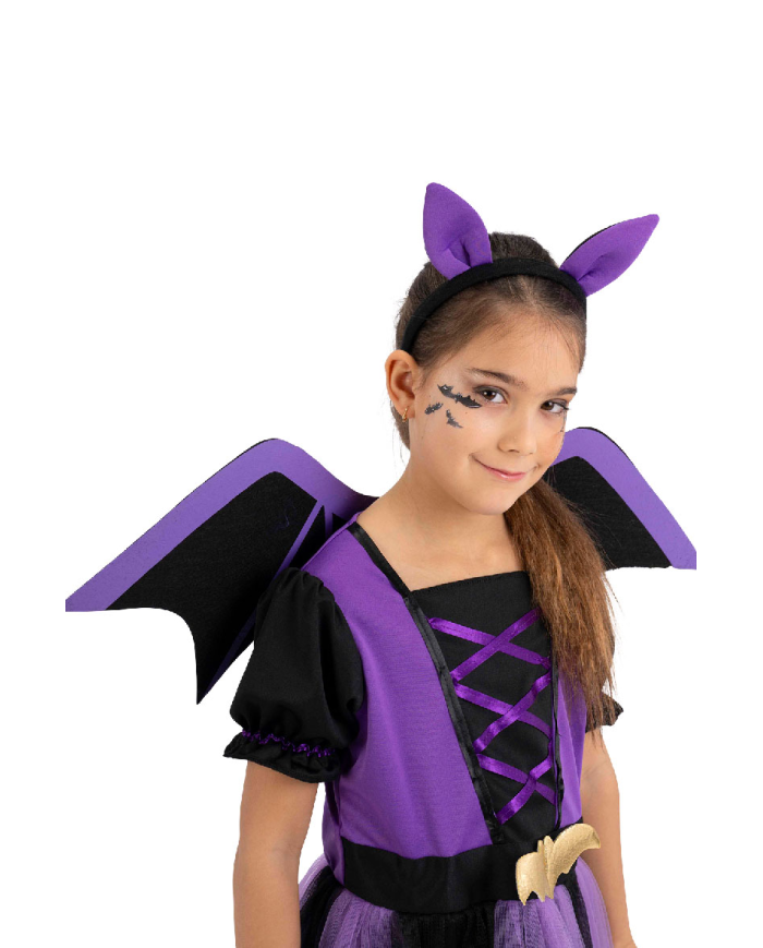 Little bat costume in bag w/hook