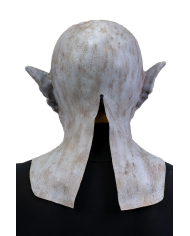 Maschera mostro horror insanguinato in lattice con cavallotto