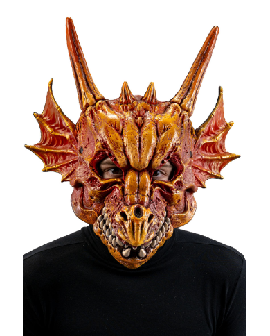 Giant eva dragon mask w/header