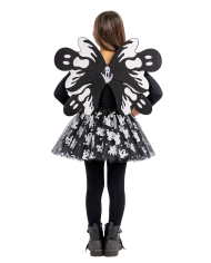 Set fantasmino bimba (gonna, ali h.41x55 cm. ca) in busta con cavallotto