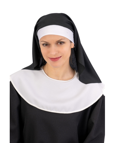 Voile nonne en tissu dans un sachet