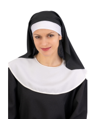 Voile nonne en tissu dans un sachet