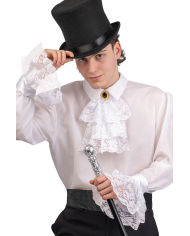 Set w/white gorget and wristbands in bag