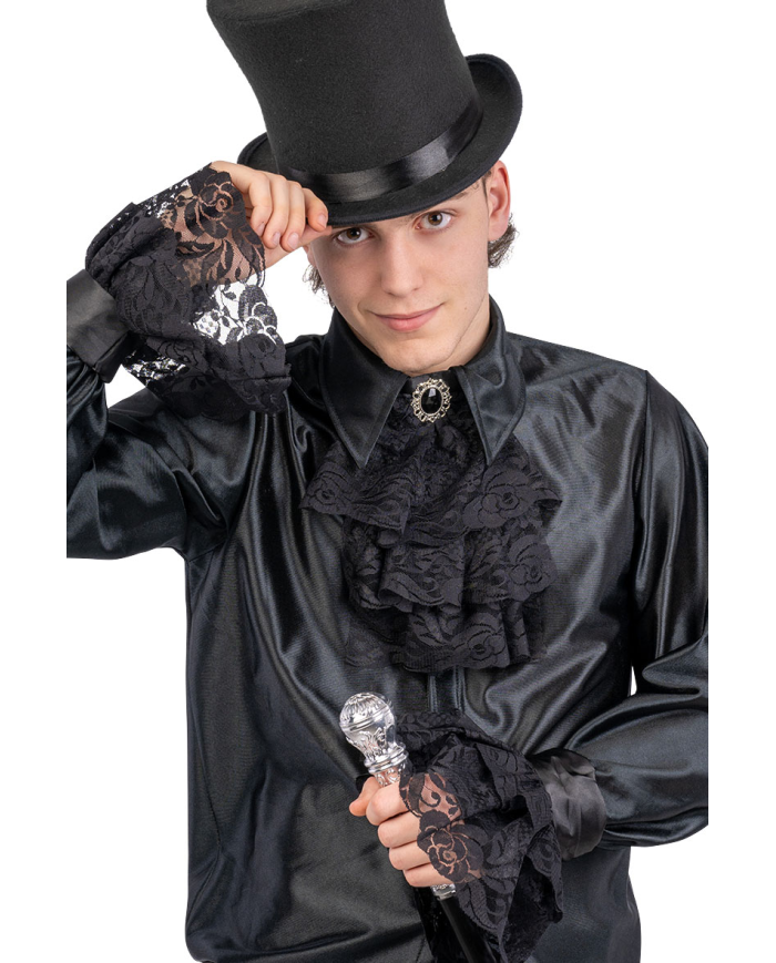 Set w/black gorget and wristbands in bag