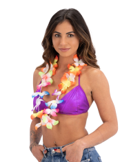 Bunte Hawaiikette mit Aufhänger