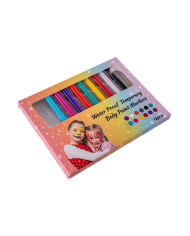 Rotulador maquillaje para cara/cuerpo negro sobre cartoncillo