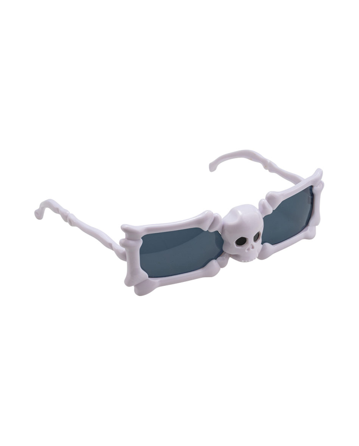 Halloween glasses w/skeleton bones on card
