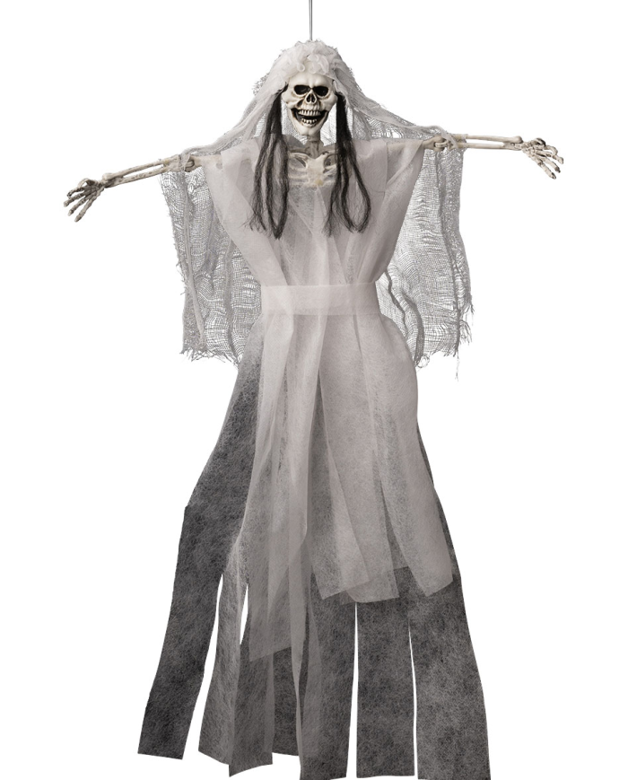 Hanging bride skeleton h.cm.60 with hangtag/label