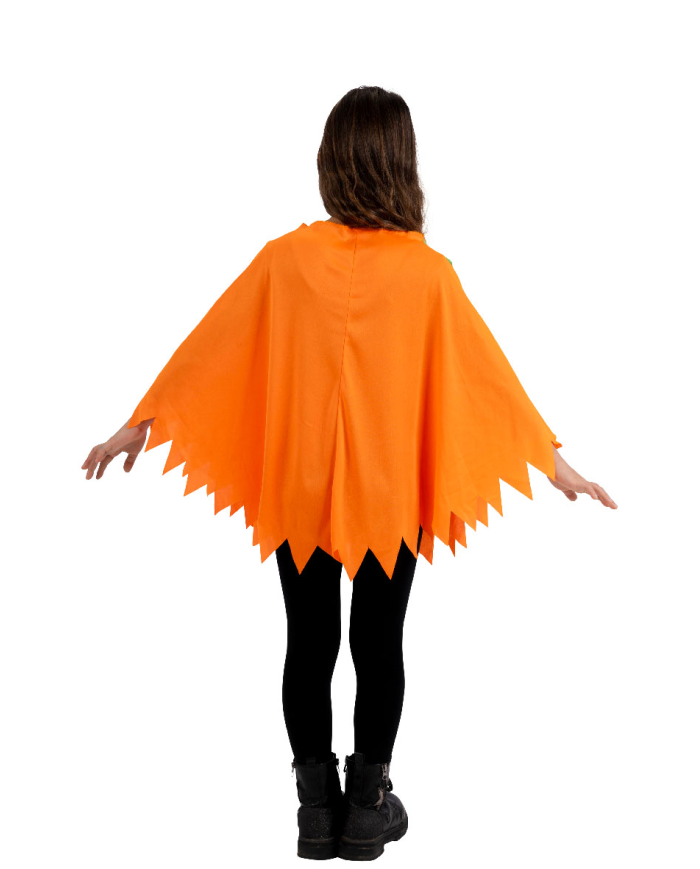 Poncho zucchetta in maglino T.U. l.cm.55 ca. in busta c/gancio