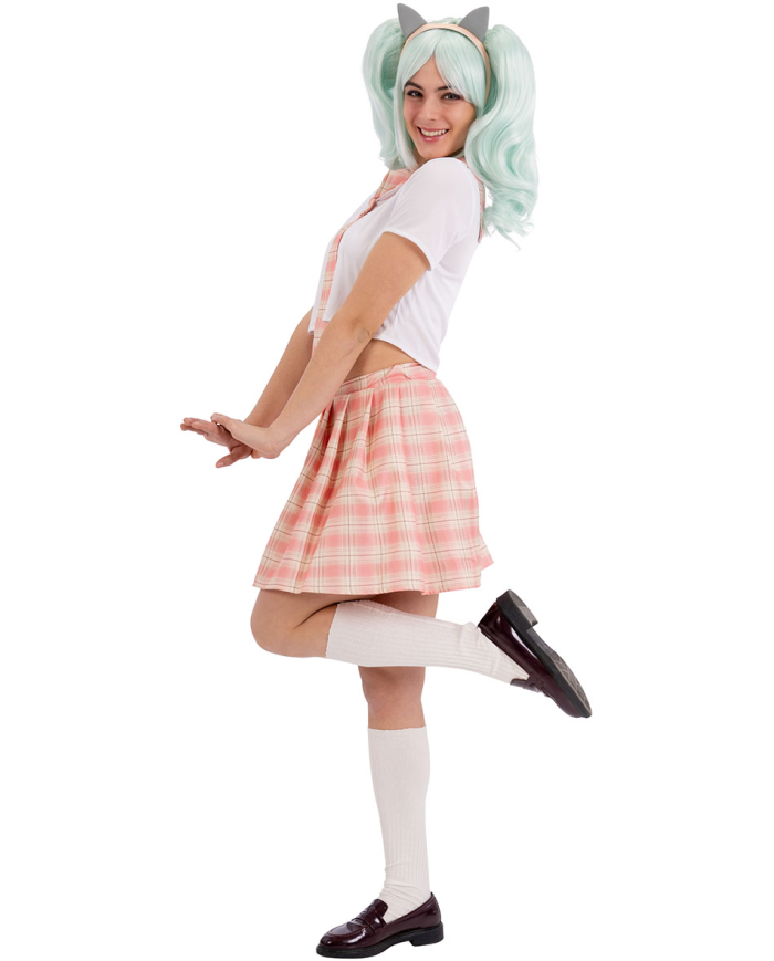 Costume gattina cosplay tg.VIII (12-13 anni) in busta c/gancio