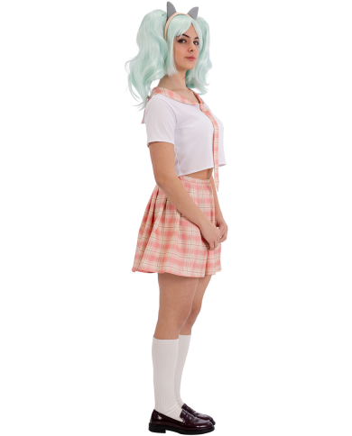 Cosplay cat costume size viii (12-13 years) in bag w/hook