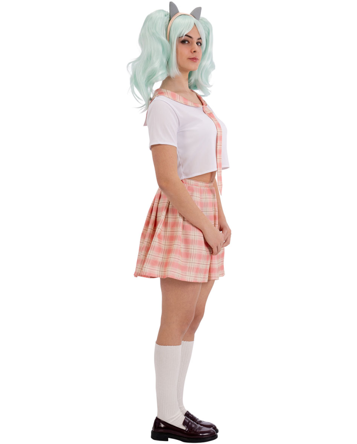 Cosplay cat costume size viii (12-13 years) in bag w/hook