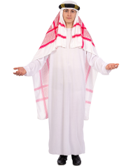 Costume arabo T.U. (M/XL) in busta c/gancio