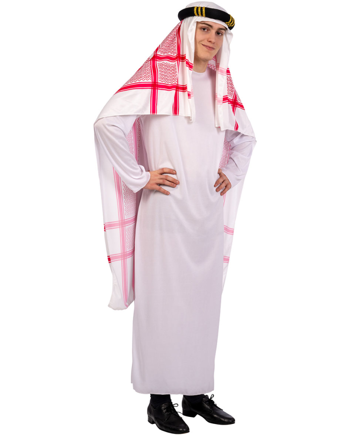 Costume arabo T.U. (M/XL) in busta c/gancio