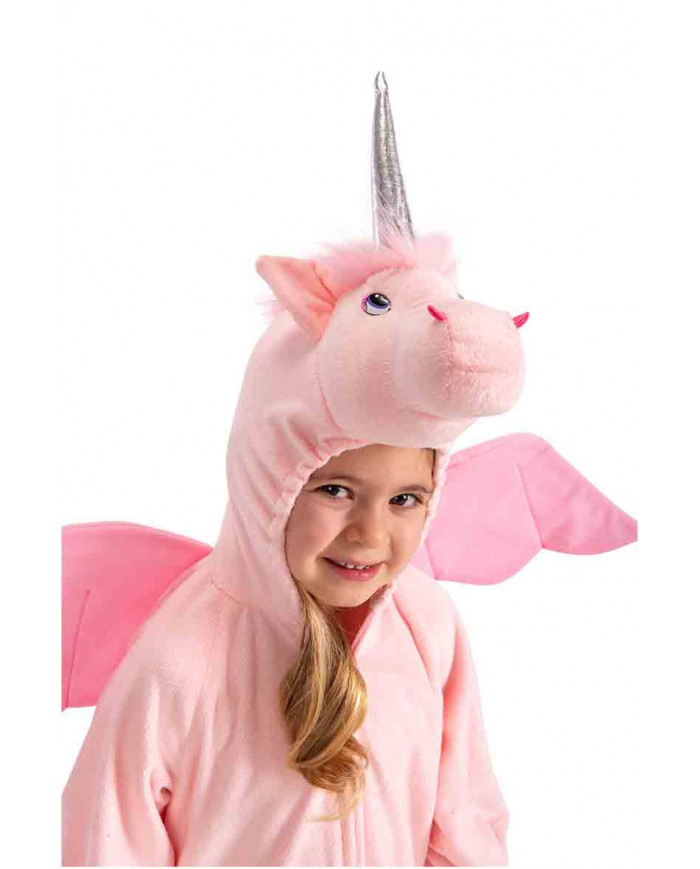 Costume da unicorno per bambino, si compone di una tuta intera