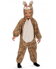 Fleece jumpsuit with hood for children , ideal for Carnival