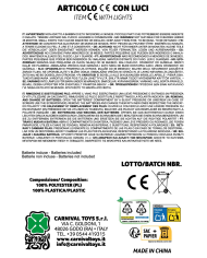 Haarreif mit Kürbissen und Lichtern (Batterien enthalten) mit Aufhänger