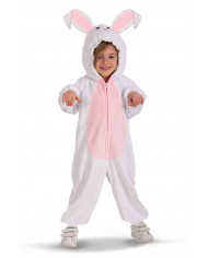 Costume da coniglietto bianco per bambino, si compone di una