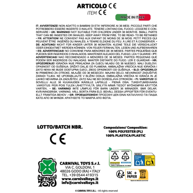 Palloncino In Foil Cicogna Rosa H.Cm.152 In Busta C/Cav.