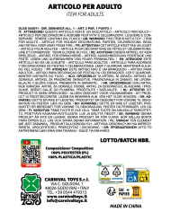 Carpeta tatuajes G.I.D. rostro calavera mexicana hombre en bolsa sobre cartoncillo