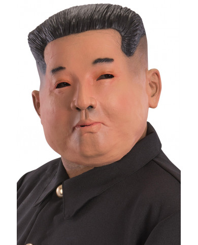 Maschera in lattice di Kim Jong-un, politico, militare e