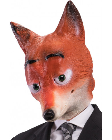 Fox mask in soft pvc for a cute Carnival disguise. Ideal to