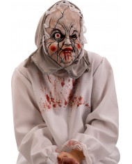 Maschera orrore reppresenta un bambino con il volto deturpato