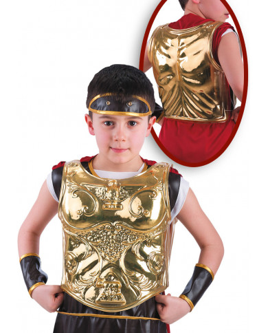 Little Roman Cuirass W/Back Side In Pbh