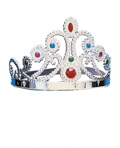 Corona plateada en bolsa con solapa de cartÃ³n