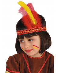 Diadema indio en bolsa